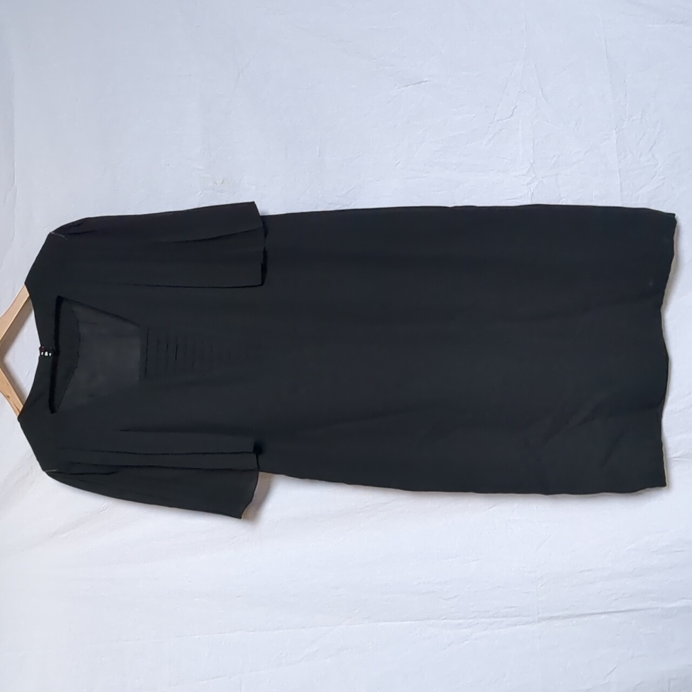 Tobi dress vintage Black cutout beaded sz Small - Picture 7 of 12